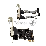 Контроллер ExeGate EXE-303 PCI-E, 2*COM port + 1*LPT (OEM) EX281226RUS