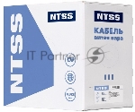Кабель информационный NTSS NTSS-IN-UUTP4-5E-LSZH-GY cat.5E U/UTP 4 пары 24AWG LSZH внутренний 305м серый
