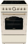 Плита электрическая Gorenje GECS5B70CLI бежевый, конфорок 4 электрических, духовка 70 л, 50 см x 85 см x 59.4 см