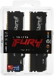 Оперативная память Kingston Fury BeastRGB, DDR5, 64GB (2x32GB), 5600 MHz, CL40, с радиатором, RGB, черный, вид 7