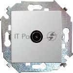 Механизм розетки TV СП Simon15 одиночная белый Simon 1591475-030