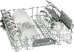 Встраиваемая посудомоечная машина Bosch SMV4HVX03E, серебристый, 59.8 см, 14 компл., 46 дБ, класс D, вид 15