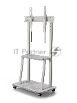 Стойка для телевизора Holder PR-108 серый/сланец 32"-65" макс.40кг напольный мобильный