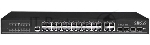 Коммутатор OSNOVO SW-8244/L(400W), 24×1 Гбит/с PoE + 4×1 Гбит/с Комбо (RJ45/SFP), управляемый
