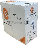 Кабель информационный Lanmaster LAN-5EUTP-PT-LSZH-WH кат.5E UTP 4 пары 24AWG LSZH внутренний 305м белый