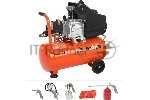 Компрессор Patriot EURO 24-240K + набор пневиоинструмента KIT 5В1.5кВт 220В 240л/мин 24л