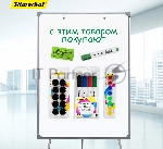Флипчарт Silwerhof Eco лак 70x100 см на треноге белый, вид 7