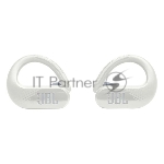 Наушники TWS JBL Endurance Peak 3 белый, внутриканальные с заушным креплением, Bluetooth, до 50 ч