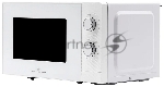 Микроволновая печь General Electronics GE MS120W белая, 20 л, 700 Вт, переключатели — поворотный механизм