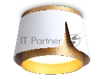 Светильник Ambrella light TN71221 WH/GD белый/золото GX53 D100*66