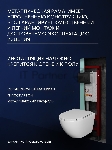 Комплект BAU 6 в 1: инсталляция BAU PRO для подвесного унитаза, унитаз подвесной безободковый торнадо обратного потока Bau Dream 52х36 Hurricane-5, сиденье быстросъемное микролифт, кнопка смыва BAU Soul, черная матовая
