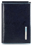 Портмоне Piquadro Blue Square PU3890B2/BLU2 синий натур.кожа