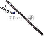 Блок распределения питания Lanmaster TWT-PDVMT1-6X36-32A верт.размещ. 6xC19 36xC13 с мониторингом 32A IEC 309 3м