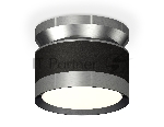 Светильник Ambrella Light XS8102070 SBK/PPH черный песок/графит полированный GX53 (N8919, C8102, N8133)