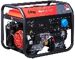 Генератор бензиновый FUBAG BS 8000 A ES [641017] {Мах мощность, (LTP), 8 кВА, 29.5 А, Длительная мощность (COP), 7.5 кВт 25 бака л, объем 459 см?, мощность 10,29/14 кВт/л.с., 230 В, ? 84 дБ (7 м), 92 Вес, кг}, вид 6