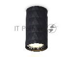 Светильник Ambrella light TN213183 BK черный GU10 max 12W D55*100