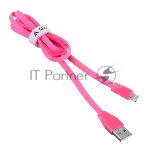 Кабель USB ACD-Life Lightning - USB-A TPE, 1м, маджента