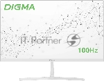 Монитор 21.5" Digma Progress 22A502F VA 1920x1080, 100 Гц, 5 мс, 16:9, 250 кд/м², 1xHDMI, 1xDP, 1xVGA, 2x1 Вт, белый