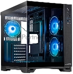 Компьютерный корпус Chieftec Visio черный без БП ATX 2x80мм 4x120мм 2x140мм 1xUSB 2.0 2xUSB 3.0 audio bott PSU