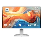 Монитор MSI 27" Pro MP273QW E14 белый IPS LED 4ms 16:9 HDMI M/M матовая 1500:1 300cd 178гр/178гр 2560x1440 144Hz DP Quad HD 2K (1440p) 3.95кг