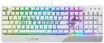 Клавиатура проводная MSI Vigor GK30 белый USB Multimedia for gamer LED (подставка для запястий)