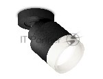 Светильник Ambrella Light XM8111001 SBK/FR черный песок/белый матовый GX53 (A2229, A2106, C8111, N8401)