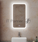 Зеркало Bau Stil 40х70, LeD подсветка, сенсор, антипар, пластиковый защитный корпус
