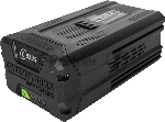 Аккумулятор GreenWorks 82V (модель G82B5) (2914607) - это литий ионная (Li-ion) батарея, силой тока 5 ампер/час и выполненная по самым передовым технологиям.Применяется в линейке всех устройств Greenworks 82V Coммercial.Аккумулятор состоит из ячеек производства японской компании LG. Ячейки этого производителя обладают самыми высокими показателями по емкости и выдаваемому напряжению, и относятся к классу A++. Батарея снабжена специальной платой управления, благодаря которой ячейки заряжаются и разряжаются равномерно и одновременно, что значительно продлевает срок жизни аккумулятора (среднее время 7 лет), а также отсутствует эффект потери мощности инструмента при разряде. Для надежной работы аккумулятор снабжен чипом, который защищает его от перезаряда, перегрева и глубокого разряда.Благодаря высокотехнологичным ячейкам, плате управления и защитному чипу, аккумулятор обладает долгим сроком службы - до 2000 циклов заряда-разряда. Корпус - ударопрочный, с прорезинен, вид 12