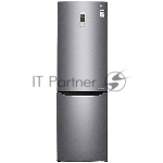 Холодильник LG GA-B419SLGL графит двухкамерный 223/79л морозилка снизу, No Frost