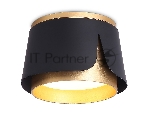 Светильник Ambrella light TN71222 BK/GD черный/золото GX53 D100*66