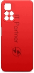 Чехол (клип-кейс) BORASCO Microfiber Case, для Xiaomi Poco M4 Pro, красный