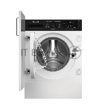 Стирально-сушильная машина встраиваемая Hotpoint WDBIH 8490 VWB белый, загрузка фронтальная 9 кг, 1400 об/мин, класс A, вид 2