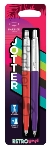 Набор ручек Parker Jotter Originals 80s Retrowave (2186314) Vermilion Red/Indigo Purple M син. черн. блистер ручка шариковая 2шт.