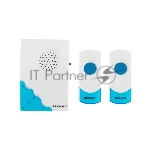 Беспроводной дверной звонок с двумя кнопками вызова IP 44 Rexant  RX-4
