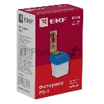 Фотореле EKF fr-ps-1-6 PS-1 6А 1200Вт IP44 EKF PROxima, вид 2