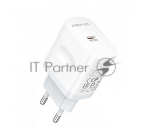 Сетевое зарядное устройство BOROFONE (6941991121357) BA99A СЗУ 1Type-C 3.0A PD 20W, белый