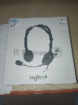 (Поврежденный товар) Наушники компьютерные LOGITECH Headset H111 Stereo grey (1хJack 3.5mm, кабель 1.8м) (981-000594_002334) [Cм.описание!]