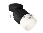 Светильник Ambrella Light XM8111002 SBK/FR черный песок/белый матовый GX53 (A2229, A2106, C8111, N8402)