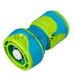 Соединитель быстросъемный 3/4", аквастоп, двухкомпонентный, LUXE  Palisad