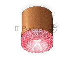 Светильник Ambrella Light XS7404030 SCF/PI кофе песок/розовый MR16 GU5.3 (C7404, N7193)