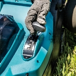 Газонокосилка аккумуляторная Makita LM004GM103, 40 В, 0 Ач, вид 17