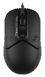 Мышь проводная A4Tech Fstyler FM12 черный, 1200 dpi, USB, кнопки - 3