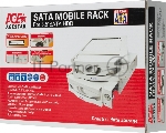 Сменный бокс для HDD AgeStar SR3P-SW-2F SATA пластик черный 3.5"