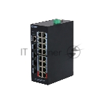 Коммутатор Dahua DH-HS4420-16GT-190, 16×1 Гбит/с + 4×1 Гбит/с SFP, управляемый