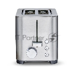 Тостер CASO Classico T2 Duo серебристый, 850 Вт, 2 слота