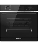 Духовой шкаф Kuppersberg HO 622 BX, High-Tech, 78 л, комбинированное управление, дисплей, таймер, 11 режимов, макс. температура 300 градусов, гриль, телескопические направляющие (на 1 уровень), энергоэффективность А, цвет черный, цвет фурнитуры черный/нержавеющая сталь