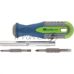 Отвертка Сибртех комбинированная SL5,0/Ph1, SL6,0/Ph2