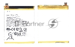Аккумуляторная батарея C11P1601 для Asus ZenFone 3 5.2 10.2Wh 3,85V