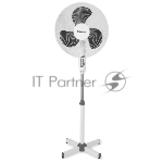 Вентилятор Sakura SA-10G белый/серый, настольный, 10 Вт, 1 скорость, 25 см