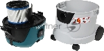 Строительный пылесос Makita VC2512L серый, 1000 Вт, уборка сухая/влажная, пылесборник мешок/контейнер, 25 л, вид 20